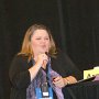 NADONA President Robin Arnicar speaks to attendees during the national leadership session