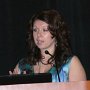 Dr. Michelle Caldier speaks to attendees during her session 