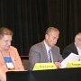 FMDA Board members from left: Chairman of the Board Dr. John Potomski, Immediate Past-President Dr. Hugh Thomas, and current Vice-President Dr. Robert Kaplan.